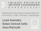 Wystawa nowo przyjętych członków Okręgu Śląskiego ZPAF w Galerii Katowice