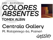„Colores Absentes” - wystawa Tomka Albina w Centrala Gallery