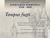 Tempus furgit… wystawa Tomasza Kasprzyka w jasielskiej nekropolii